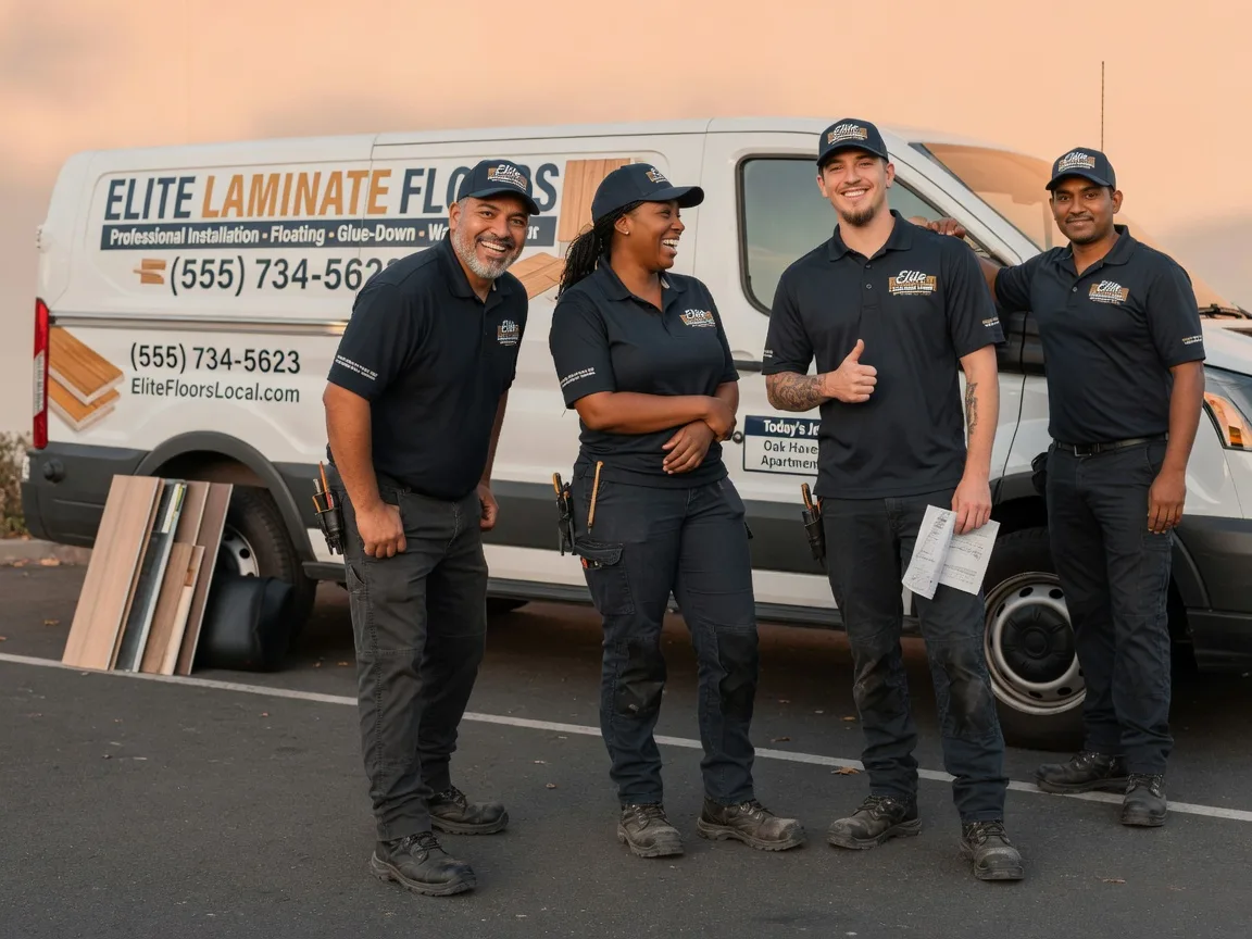 Laminate flooring installation company in Mulhall, OK